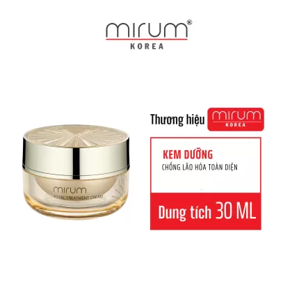 Kem dưỡng chống lão hoá toàn diện Mirum 30ml - Mirum Total Treatment Cream